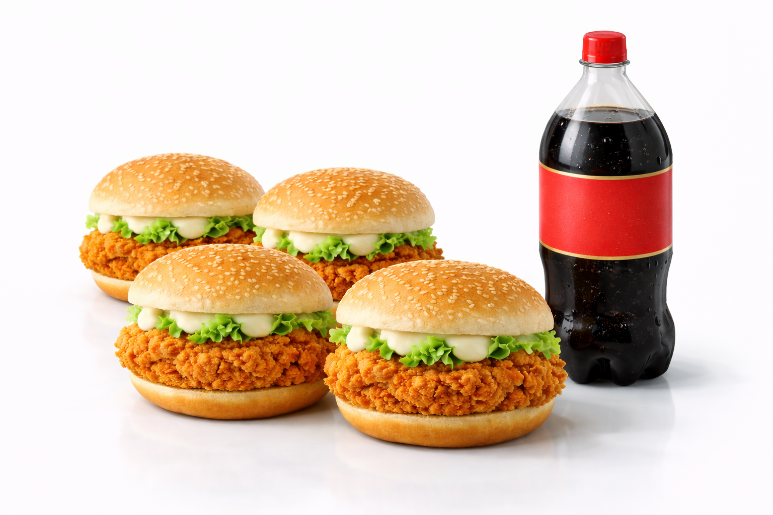 Deal No.21 (4 Zingers + 1.5 Ltr Drink)