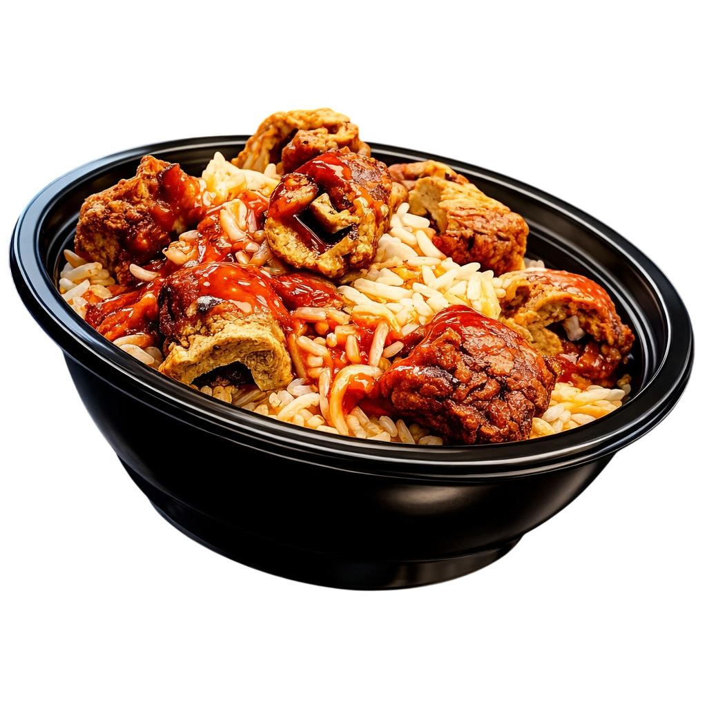 Rice with Kebab